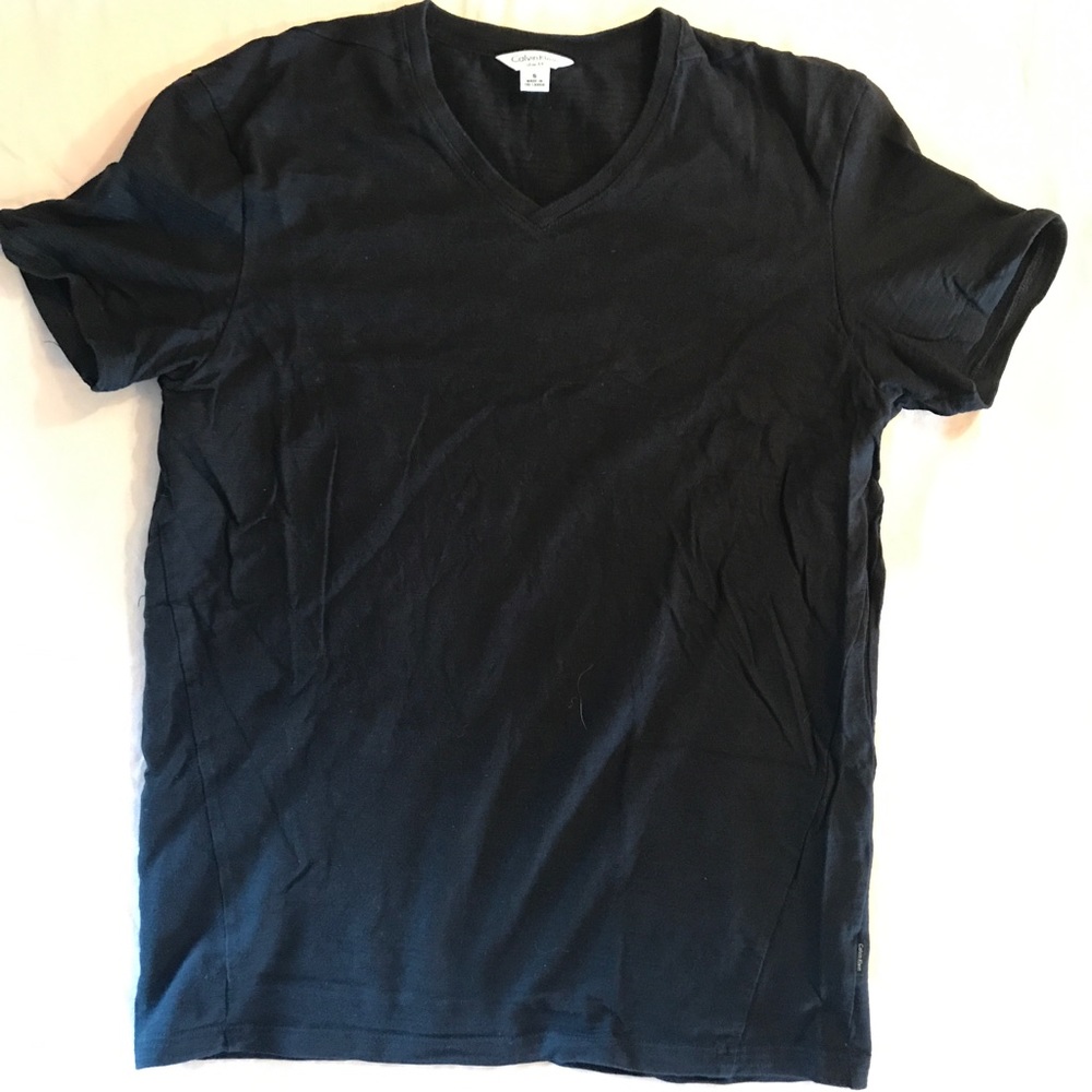 Calvin Klein black V-Neck
